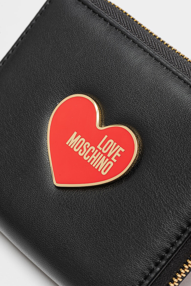 Love Moschino Портфейл от еко кожа с цип - Pepit.bg