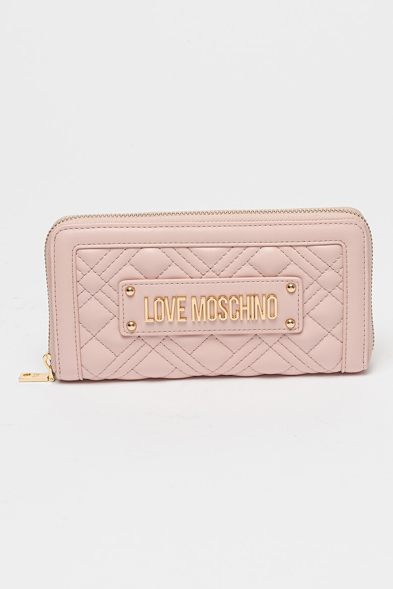 Love Moschino Портфейл от еко кожа с цип - Pepit.bg