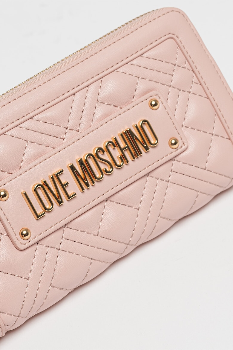 Love Moschino Портфейл от еко кожа с цип - Pepit.bg