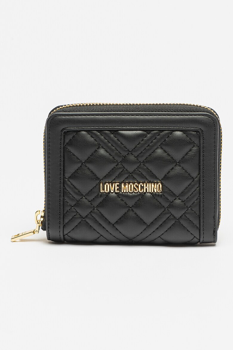 Love Moschino Портфейл от еко кожа с цип - Pepit.bg