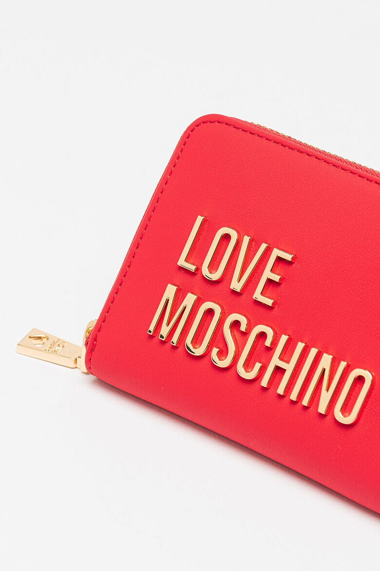 Love Moschino Портфейл от еко кожа с цип - Pepit.bg