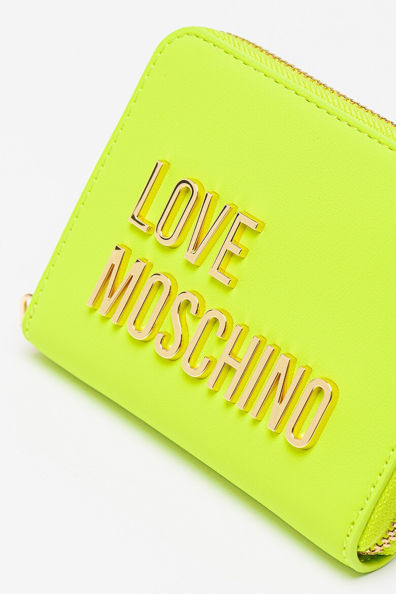 Love Moschino Портфейл от еко кожа с цип - Pepit.bg