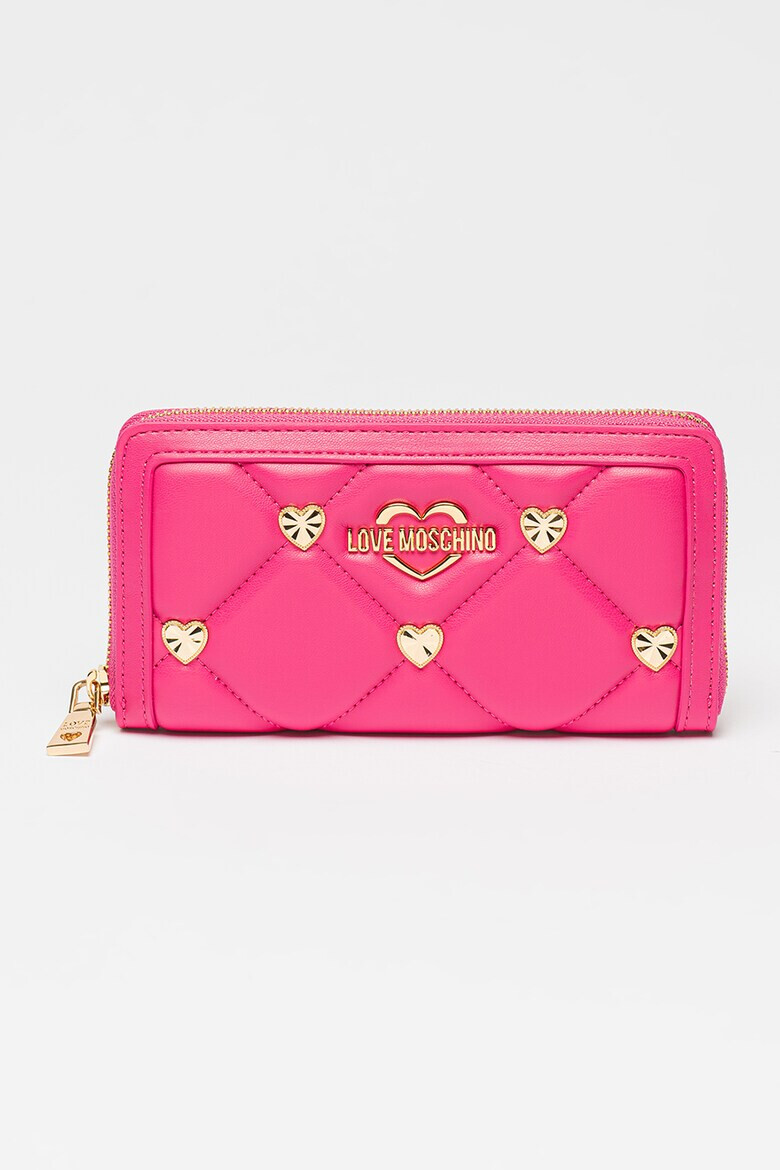 Love Moschino Портфейл от капитонирана еко кожа - Pepit.bg