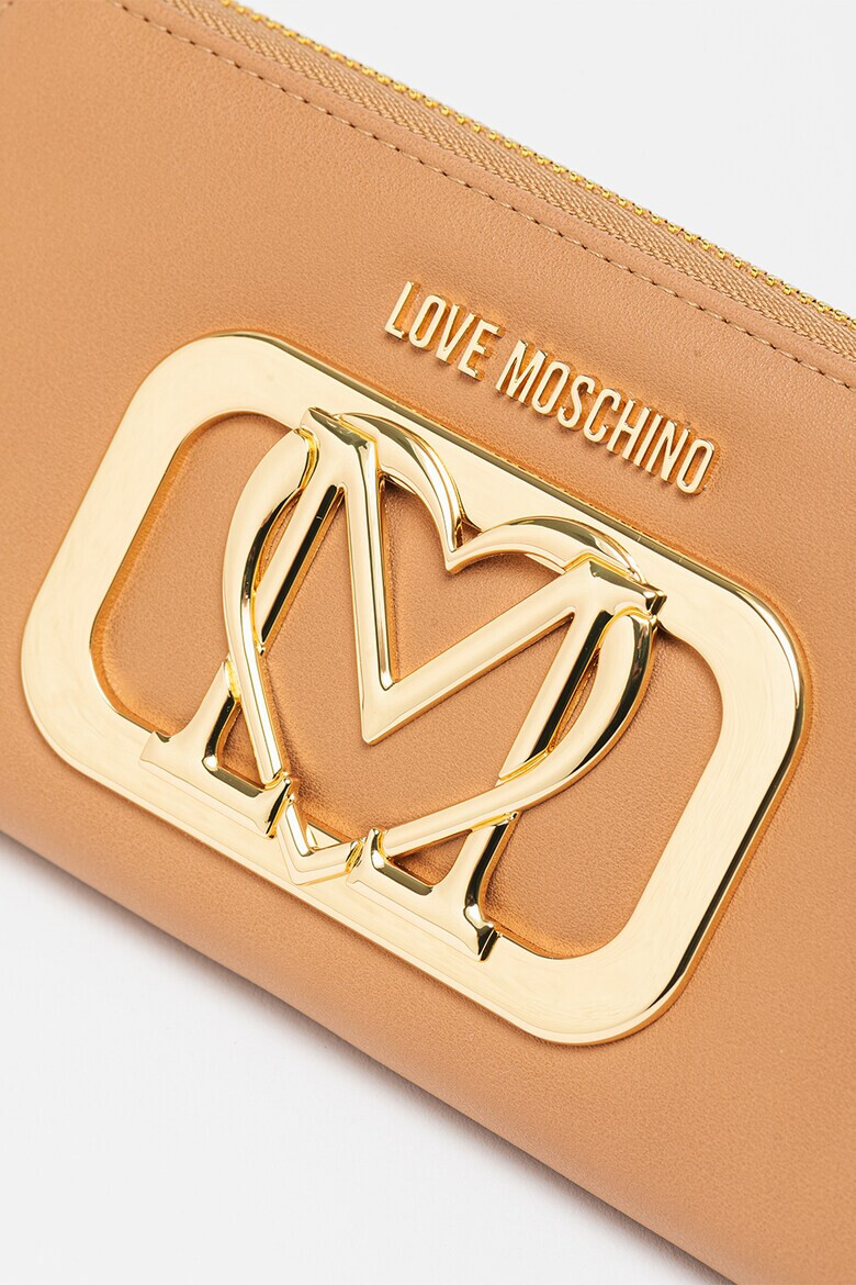 Love Moschino Портфейл с метално лого - Pepit.bg