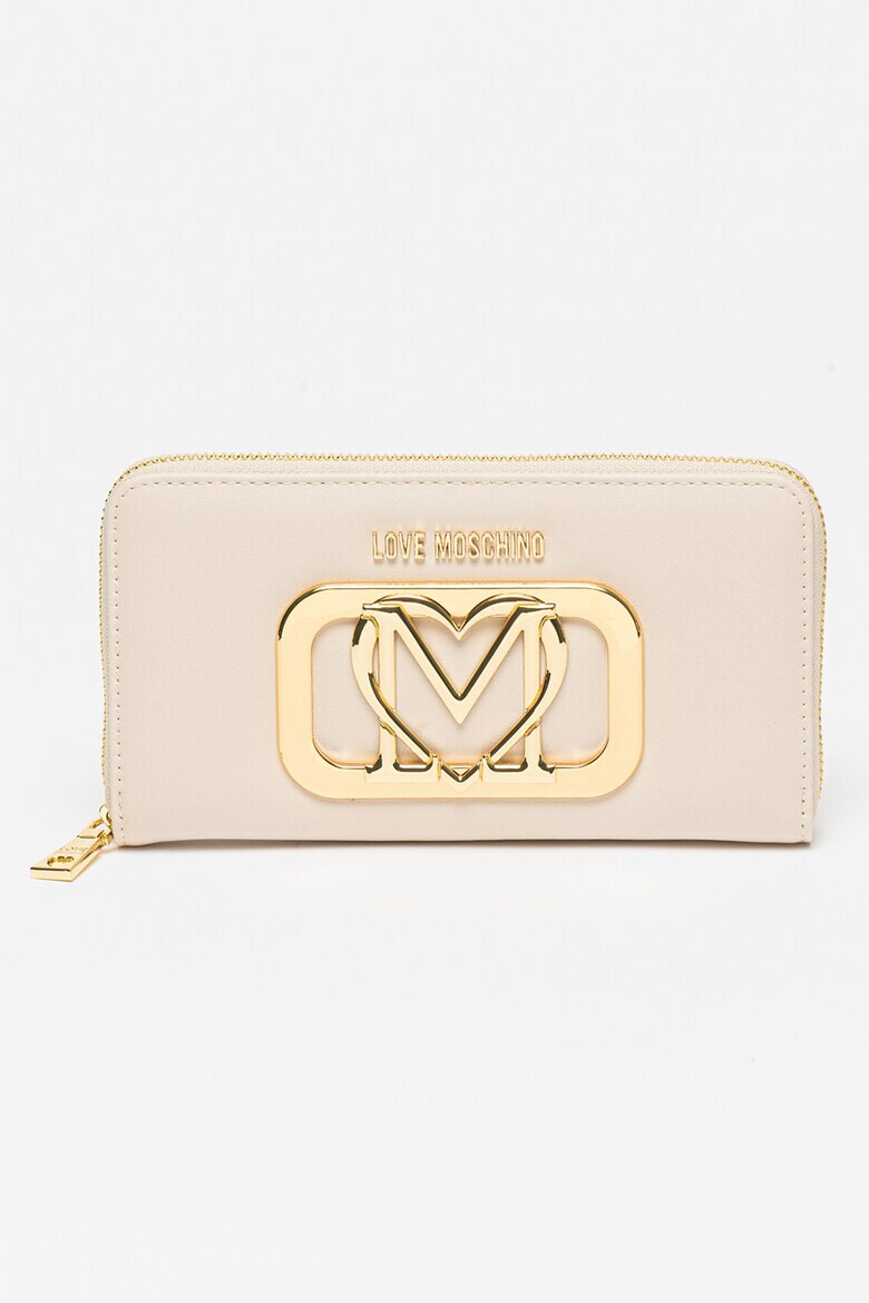 Love Moschino Портфейл с метално лого - Pepit.bg