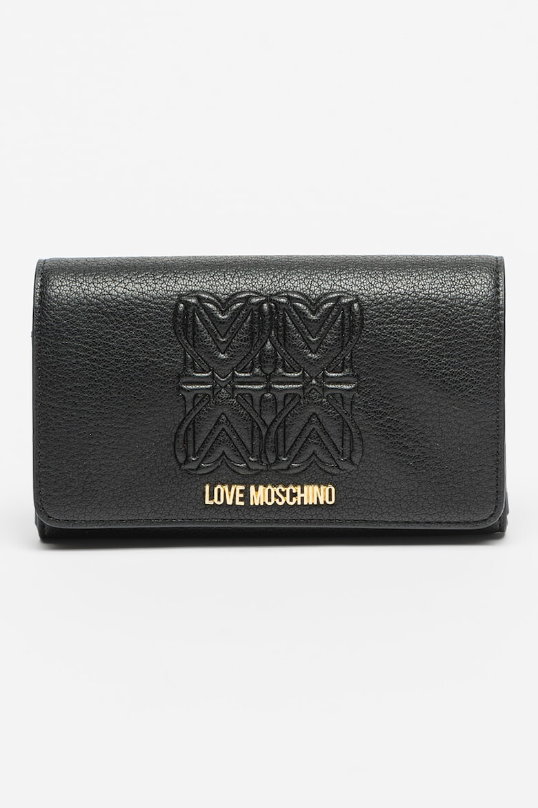 Love Moschino Портфейл от еко кожа с капаче - Pepit.bg