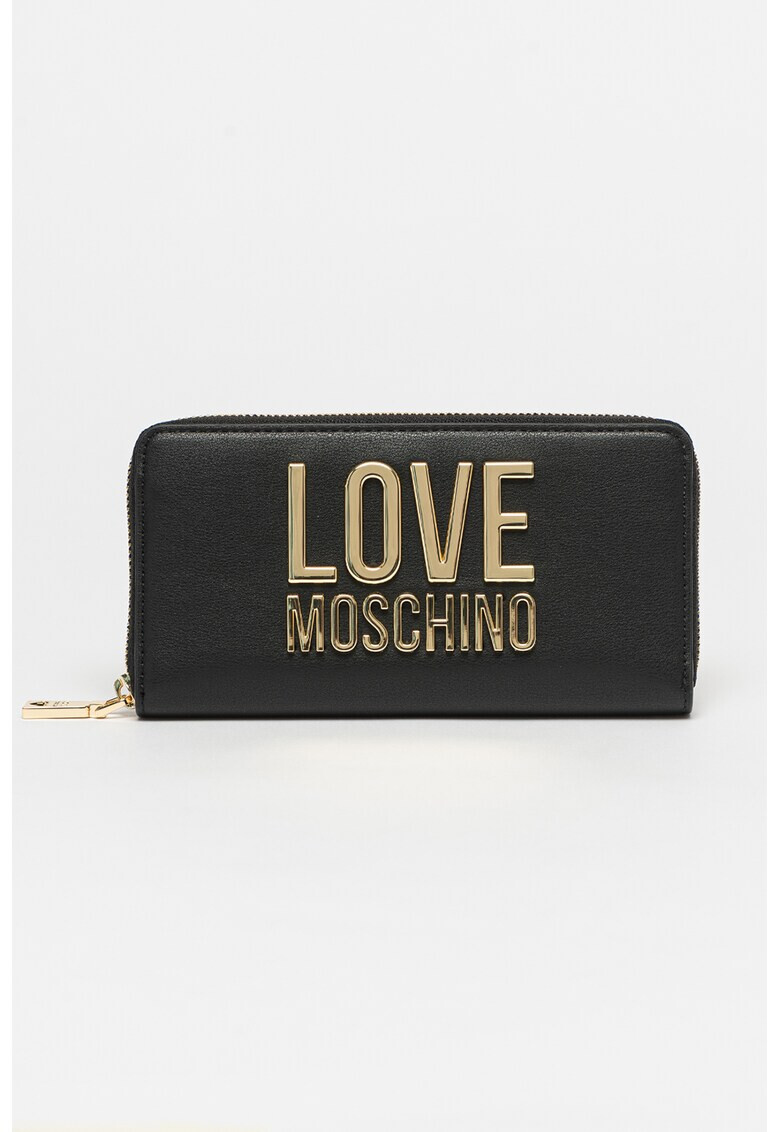 Love Moschino Портфейл от еко кожа с лого - Pepit.bg