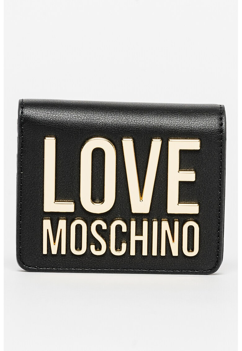 Love Moschino Портфейл от еко кожа с лого - Pepit.bg