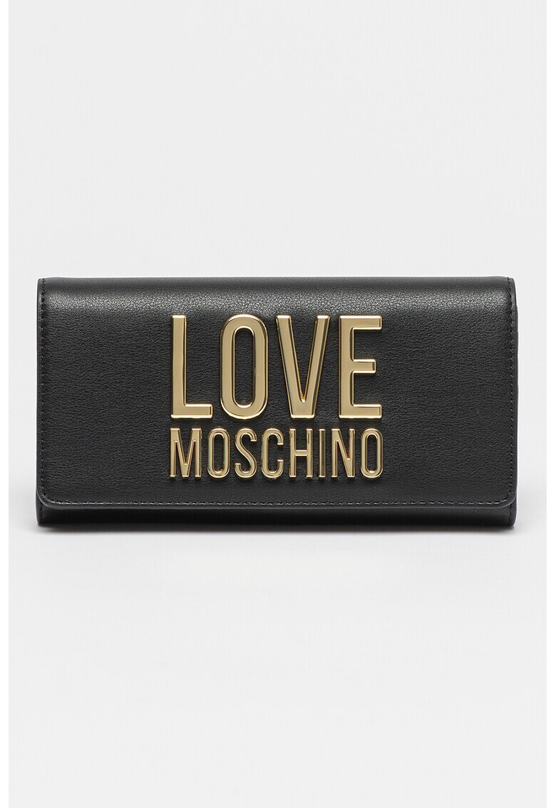 Love Moschino Портмоне Bonded от еко кожа с капаче - Pepit.bg