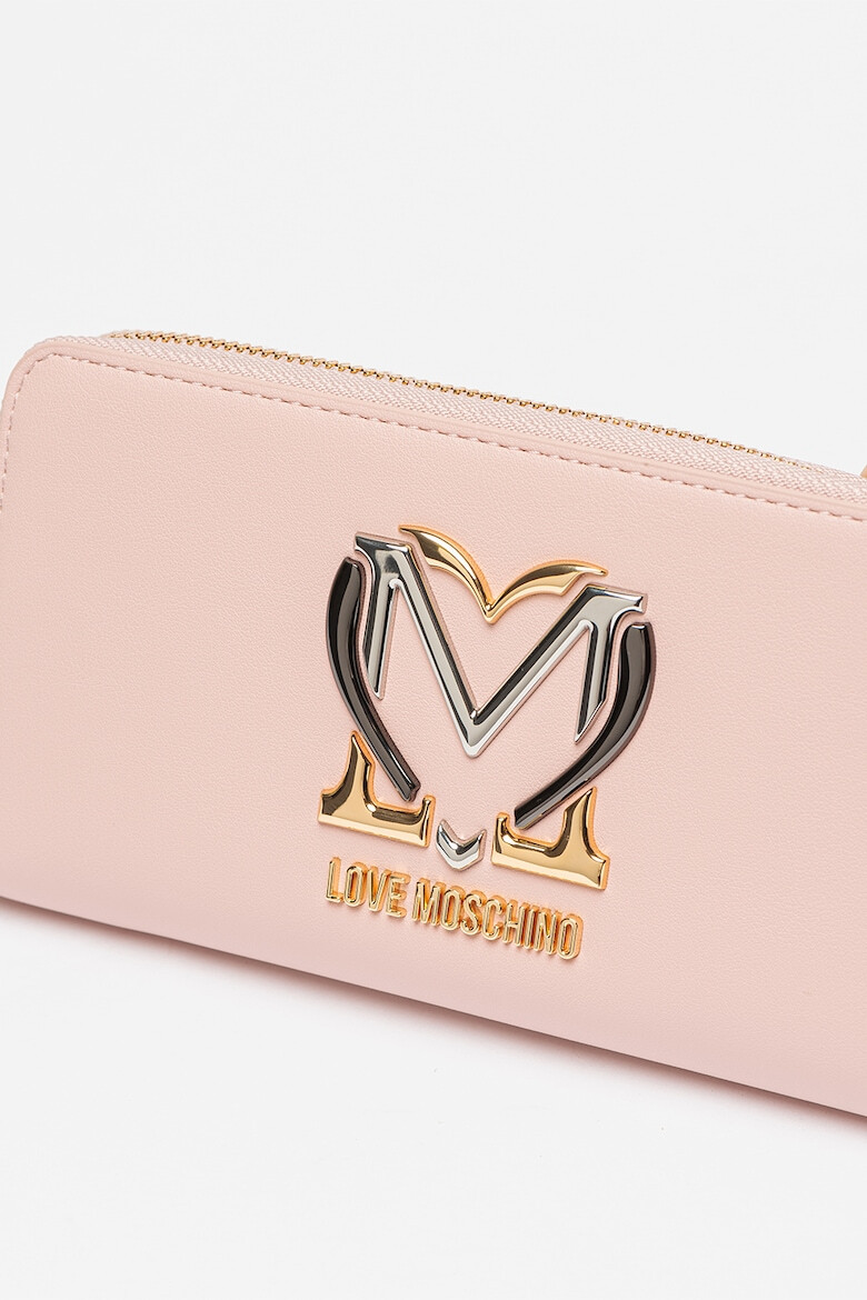 Love Moschino Портмоне от еко кожа с лого - Pepit.bg