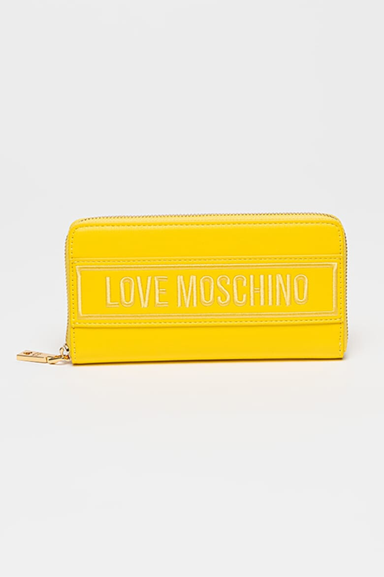 Love Moschino Портмоне от еко кожа с релефно лого - Pepit.bg