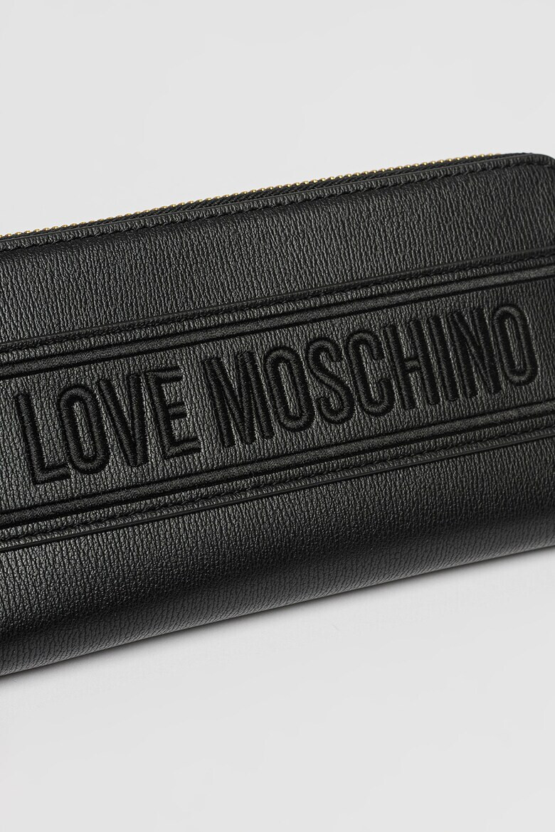 Love Moschino Портмоне от еко кожа с релефно лого - Pepit.bg