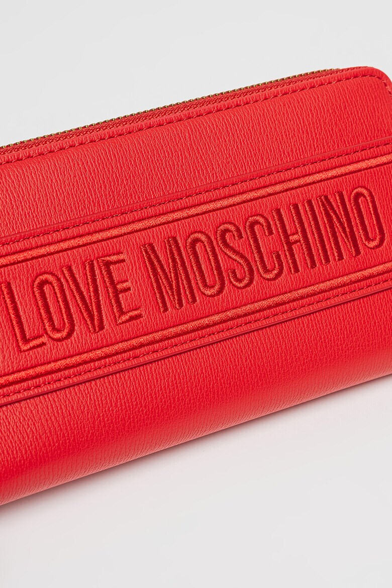 Love Moschino Портмоне от еко кожа с релефно лого - Pepit.bg