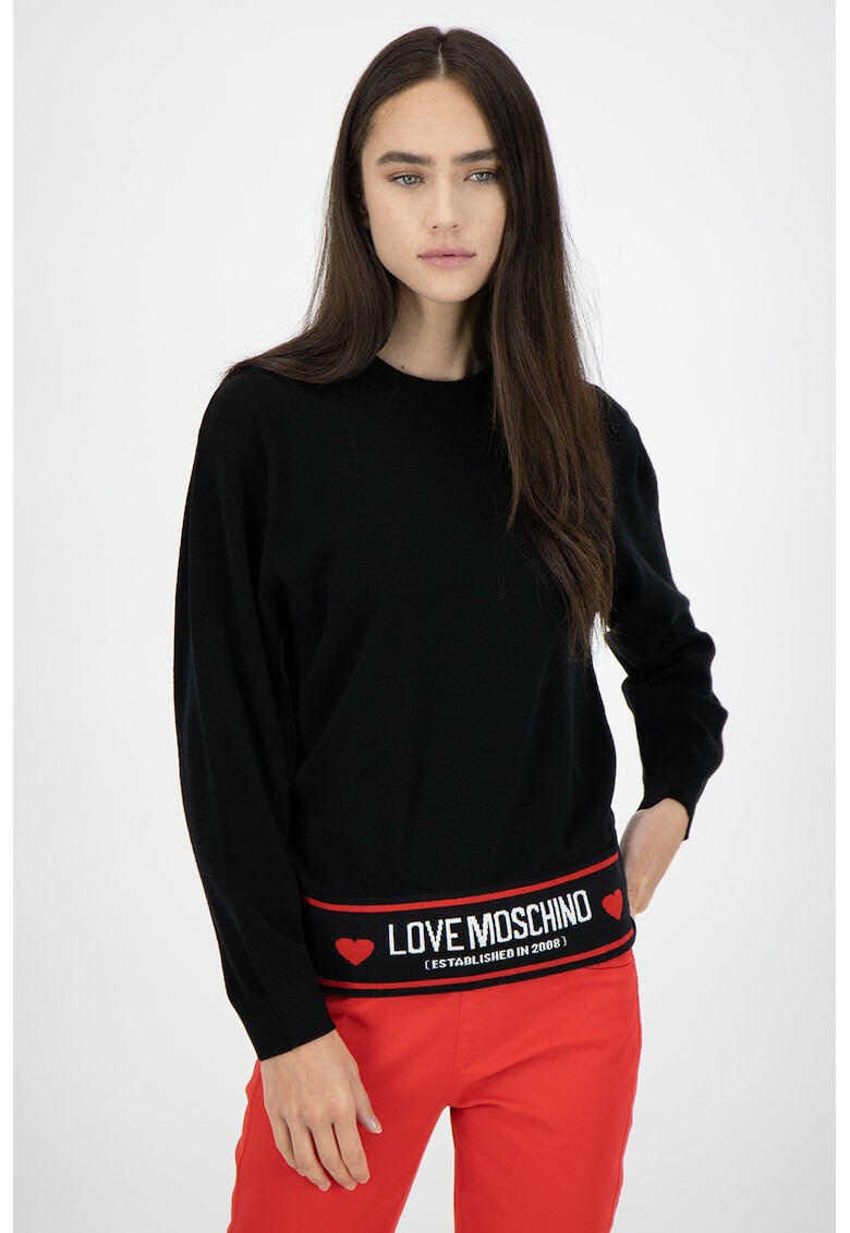 Love Moschino Пуловер с вълна - Pepit.bg