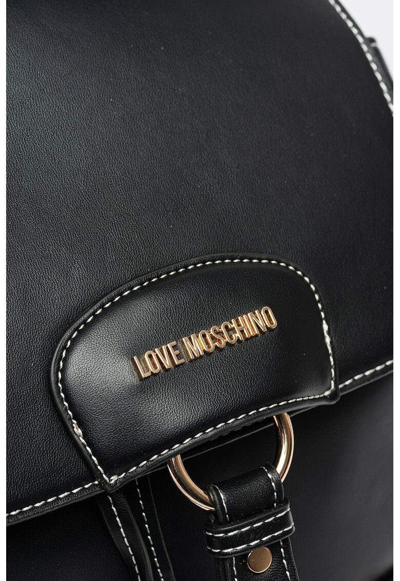 Love Moschino Раница от еко кожа с капаче - Pepit.bg