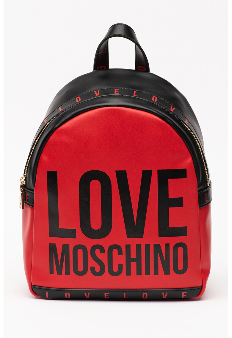 Love Moschino Раница от еко кожа с лого - Pepit.bg