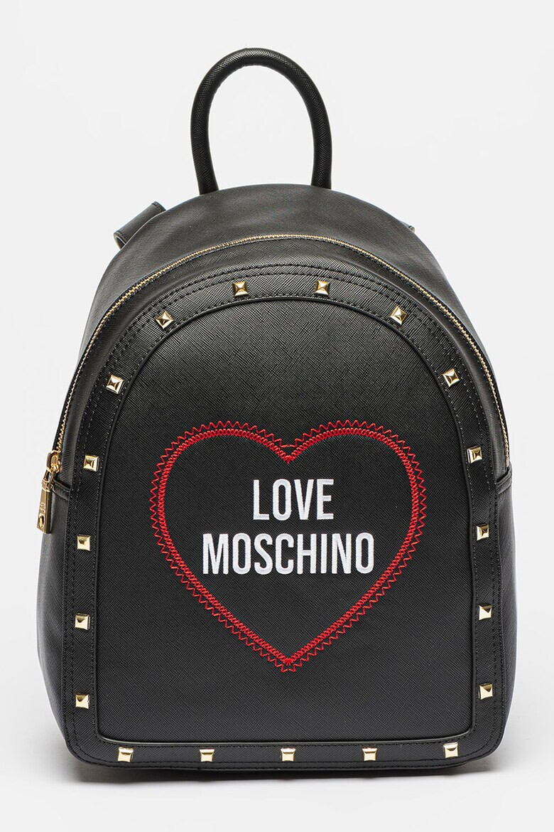 Love Moschino Раница с метални елементи - Pepit.bg