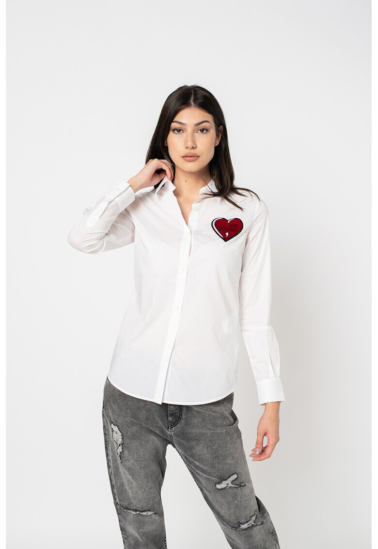 Love Moschino Риза с лого - Pepit.bg