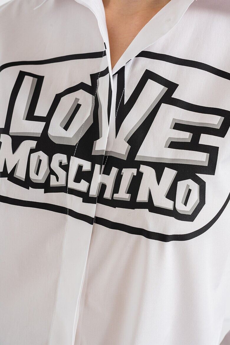 Love Moschino Риза с лого - Pepit.bg