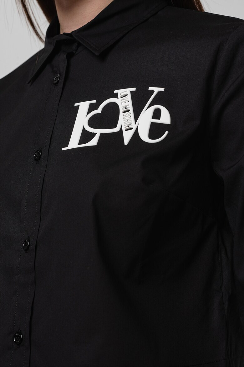 Love Moschino Риза с лого - Pepit.bg