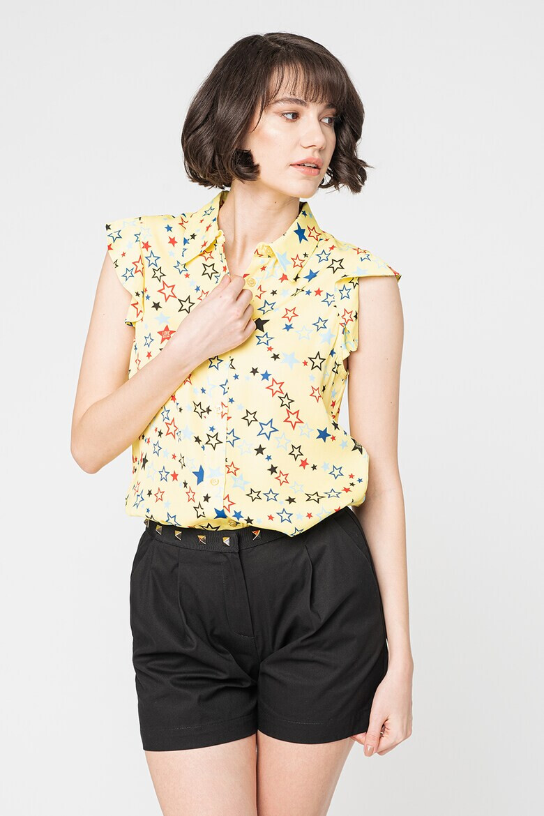 Love Moschino Риза с принт - Pepit.bg