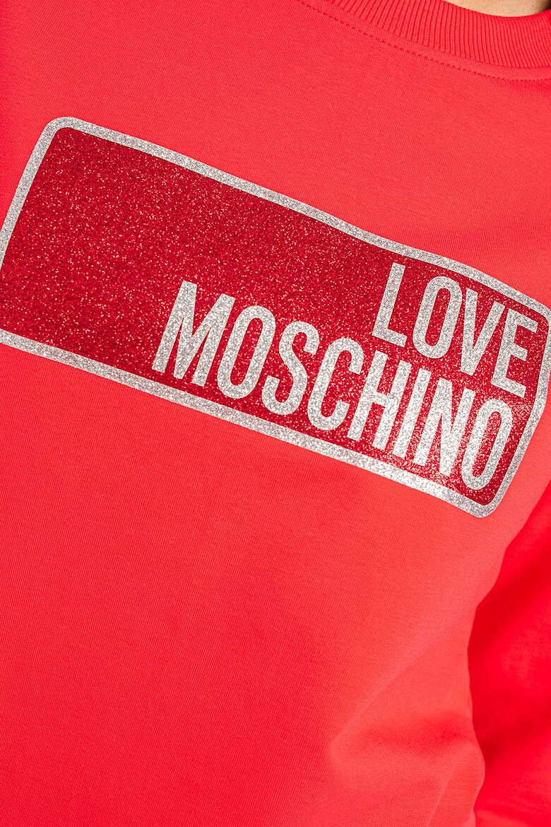 Love Moschino Суитшърт с лого - Pepit.bg