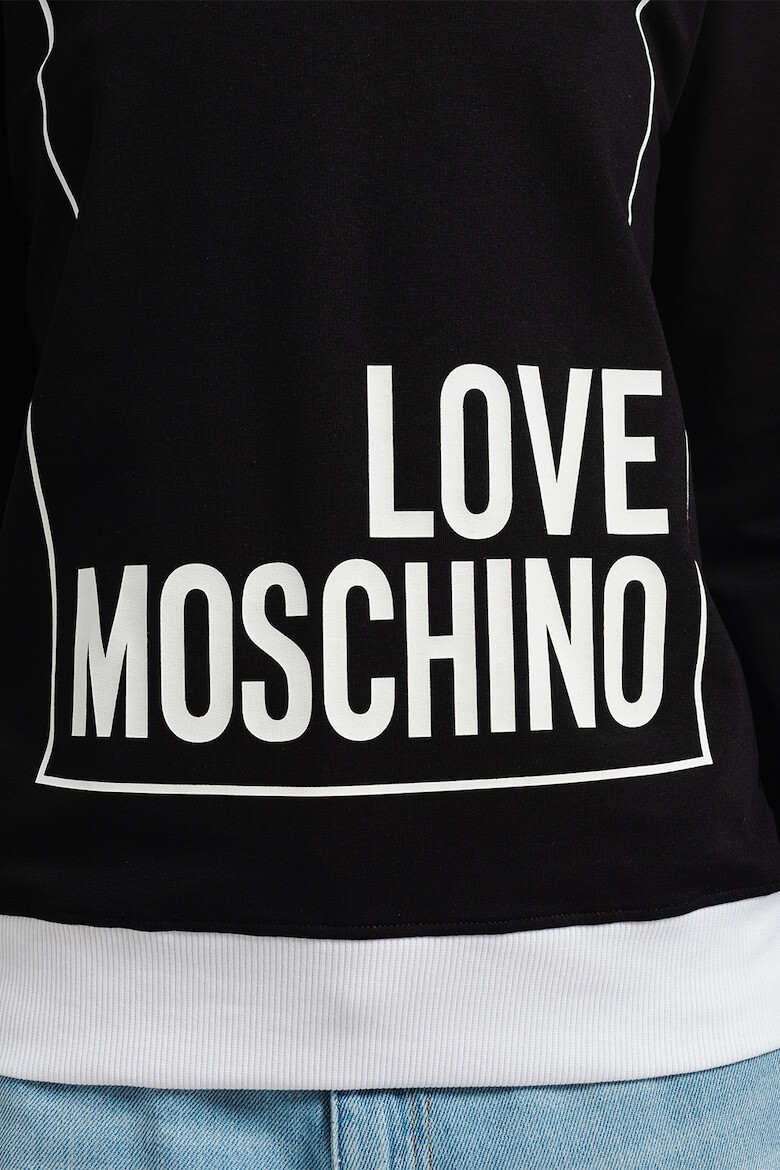 Love Moschino Суитшърт с лого - Pepit.bg