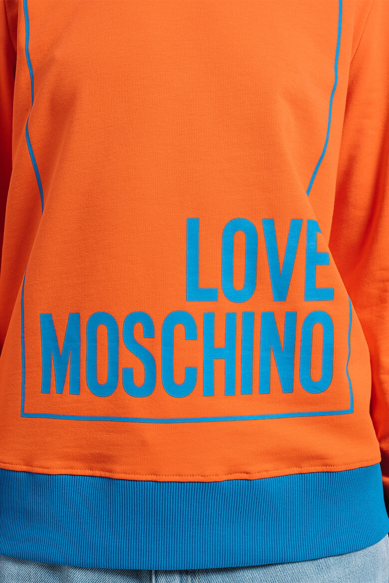 Love Moschino Суитшърт с лого - Pepit.bg