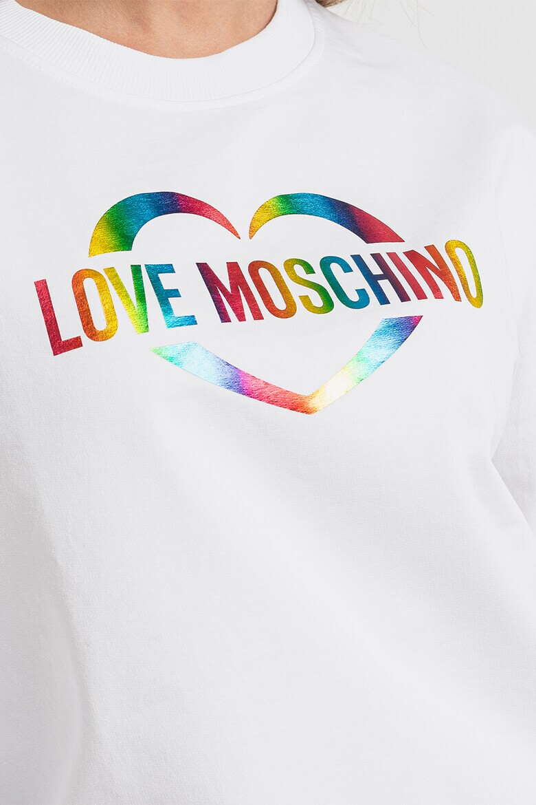 Love Moschino Суитшърт с лого - Pepit.bg