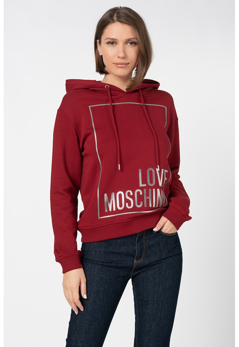 Love Moschino Суитшърт с лого - Pepit.bg