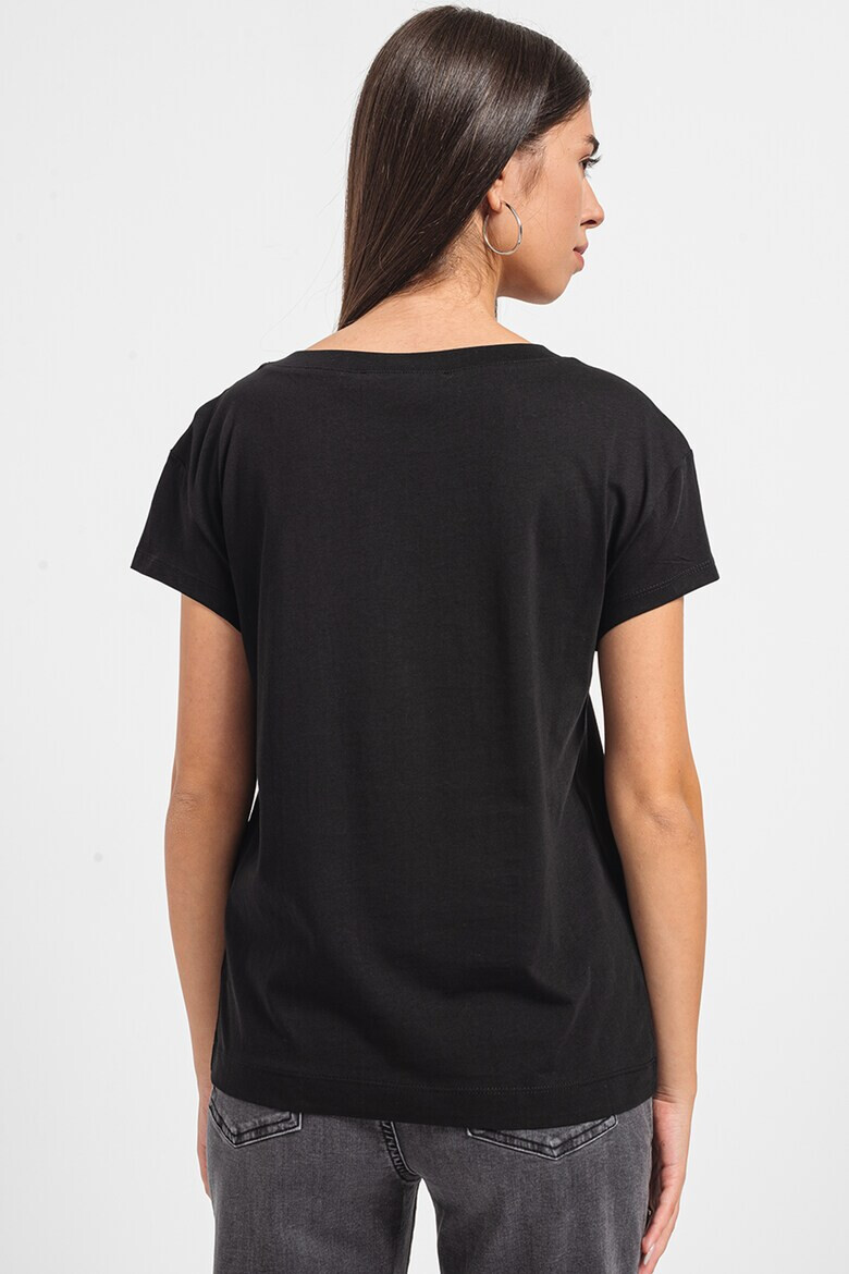 Love Moschino Тениска на лога - Pepit.bg