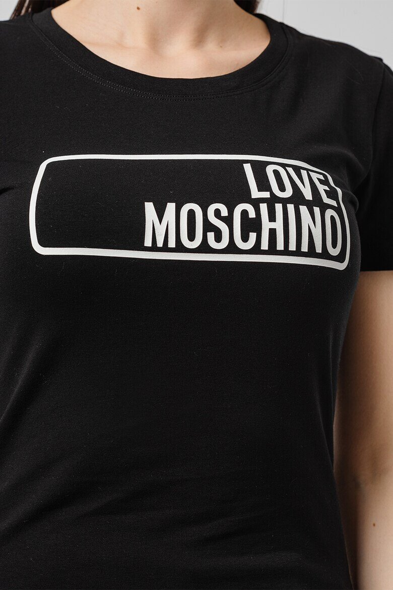 Love Moschino Tениска с лого - Pepit.bg