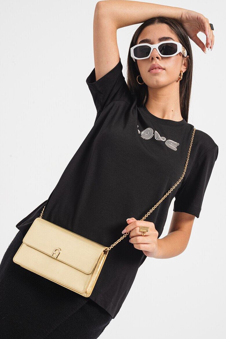 Love Moschino Тениска с лого - Pepit.bg