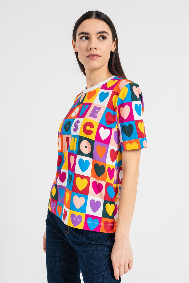Love Moschino Тениска с принт - Pepit.bg