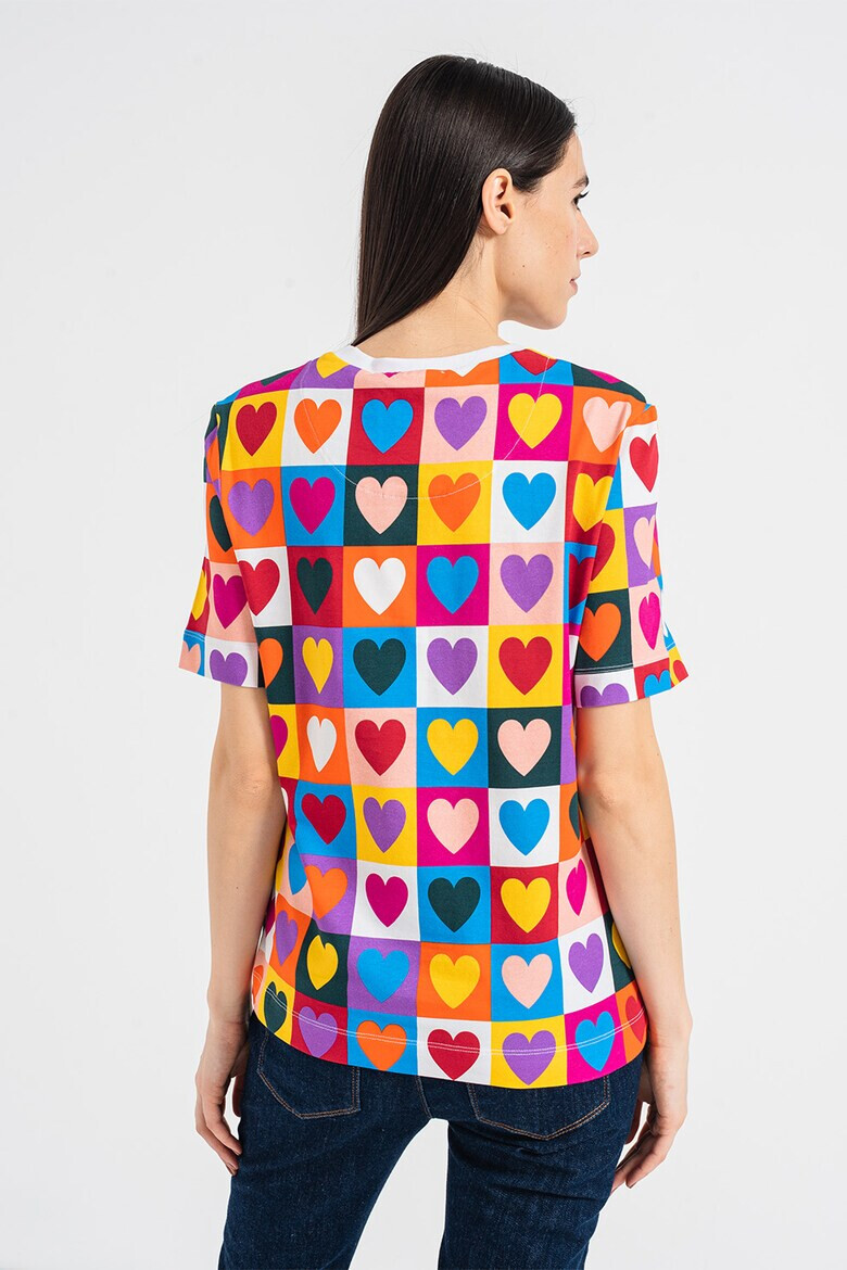 Love Moschino Тениска с принт - Pepit.bg