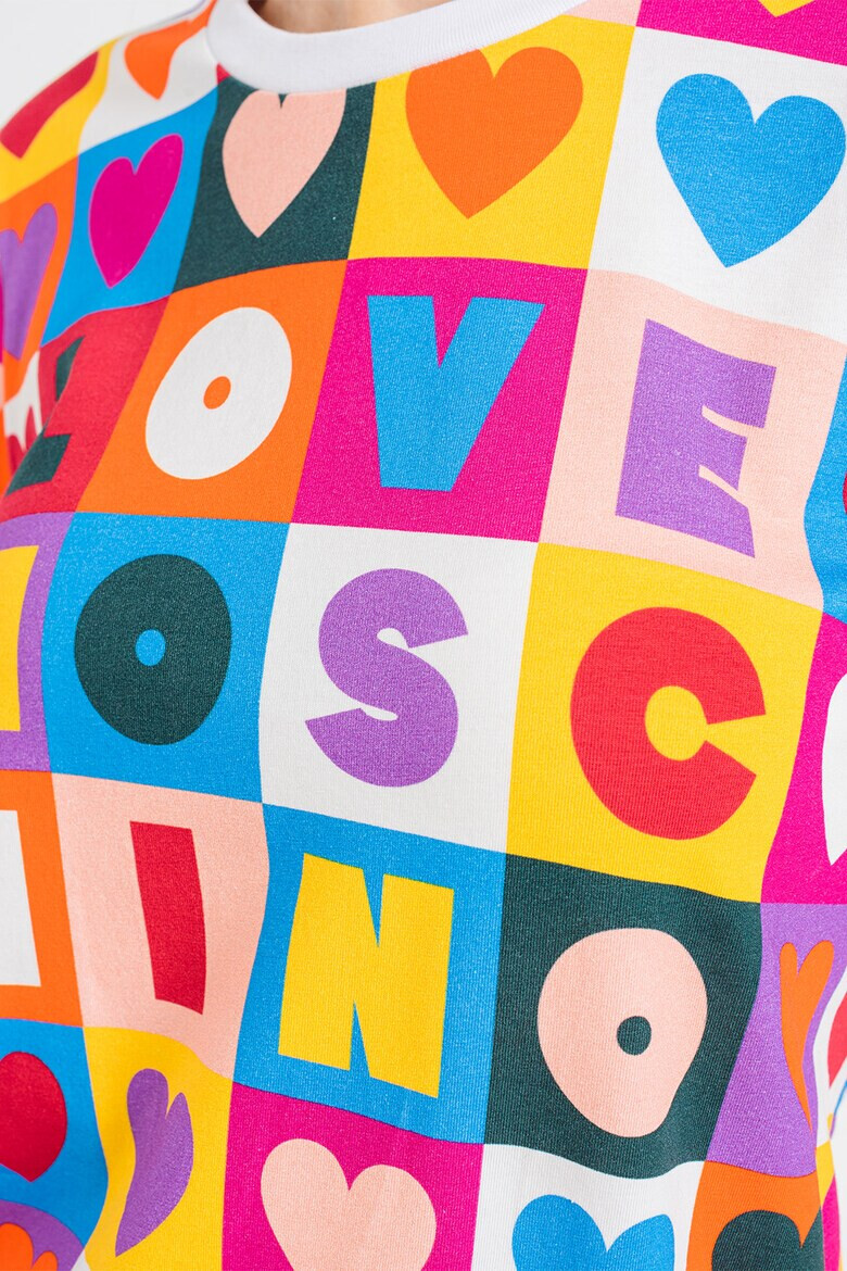 Love Moschino Тениска с принт - Pepit.bg
