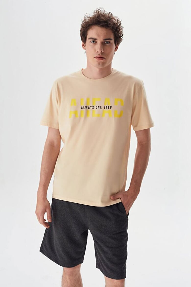 LTB Тениска с надписи - Pepit.bg