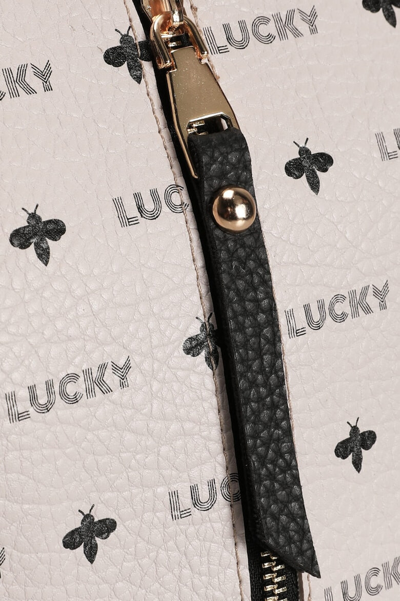 Lucky Bees Раница от еко кожа с капаче - Pepit.bg