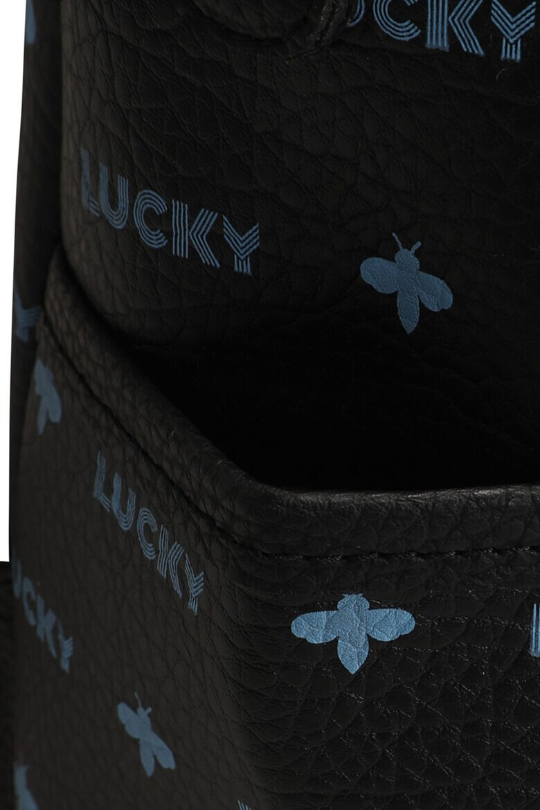 Lucky Bees Раница от еко кожа с лого - Pepit.bg