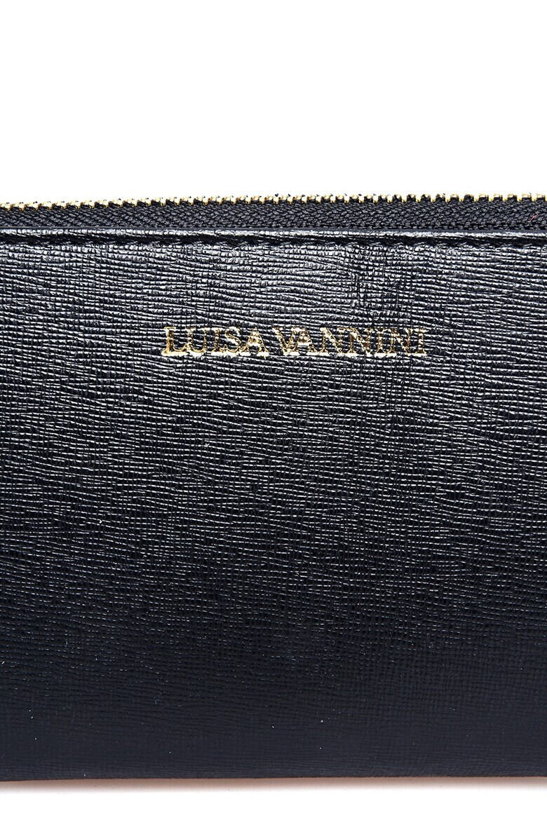 Luisa Vannini Кожен портфейл с лого - Pepit.bg