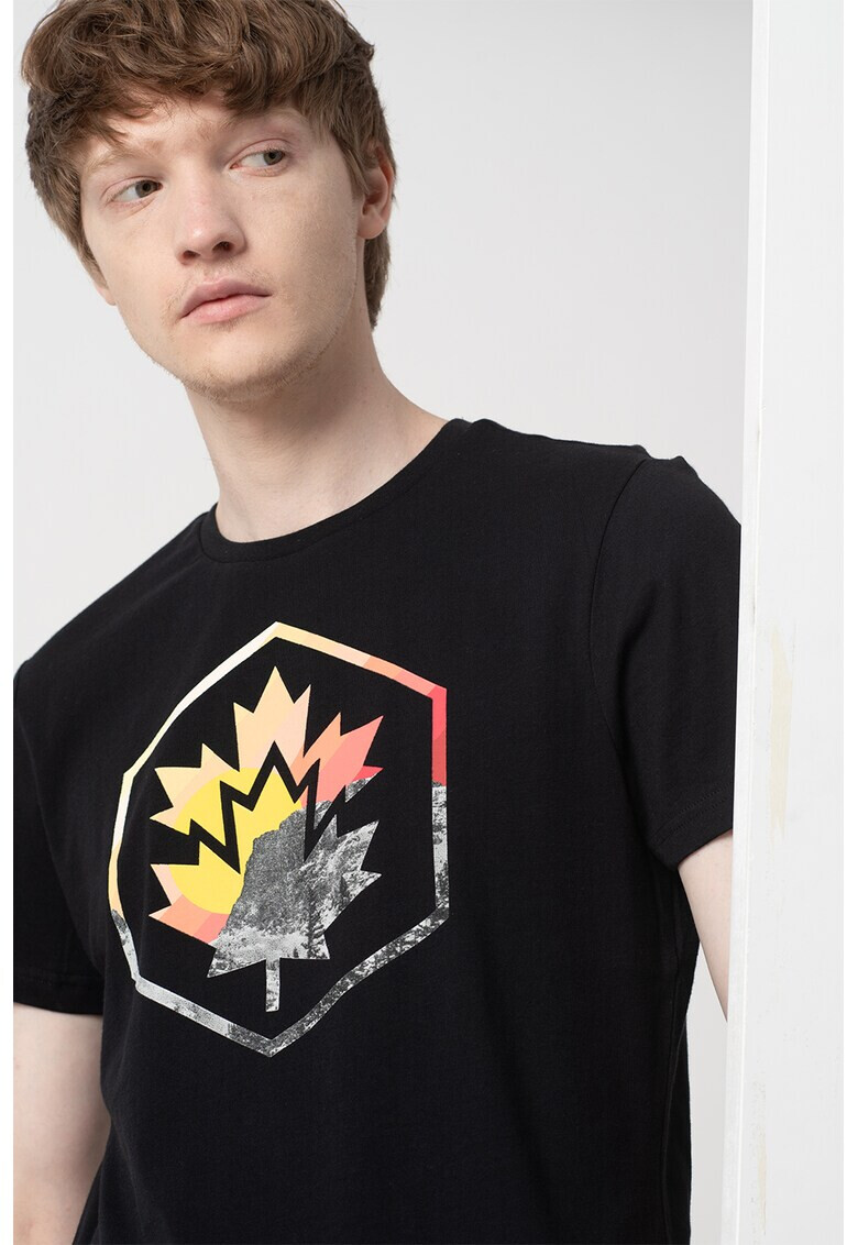 Lumberjack Тениска Tees с лого и овално деколте - Pepit.bg