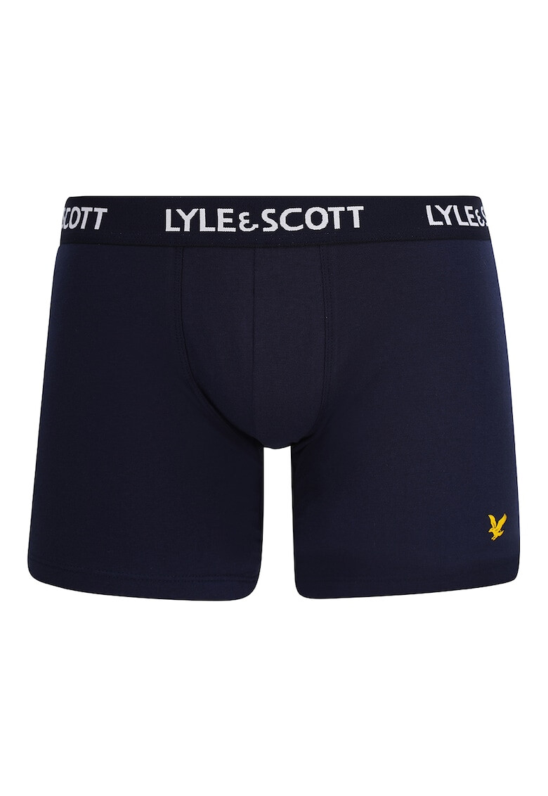 Lyle & Scott Боксерки Austin с лого на талията - 3 чифта - Pepit.bg