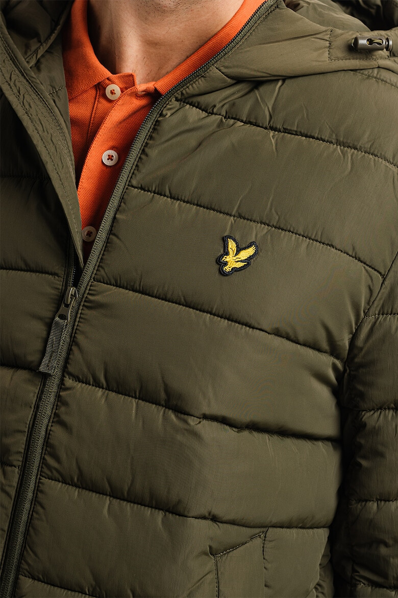 Lyle & Scott Капитонирано зимно яке с качулка - Pepit.bg