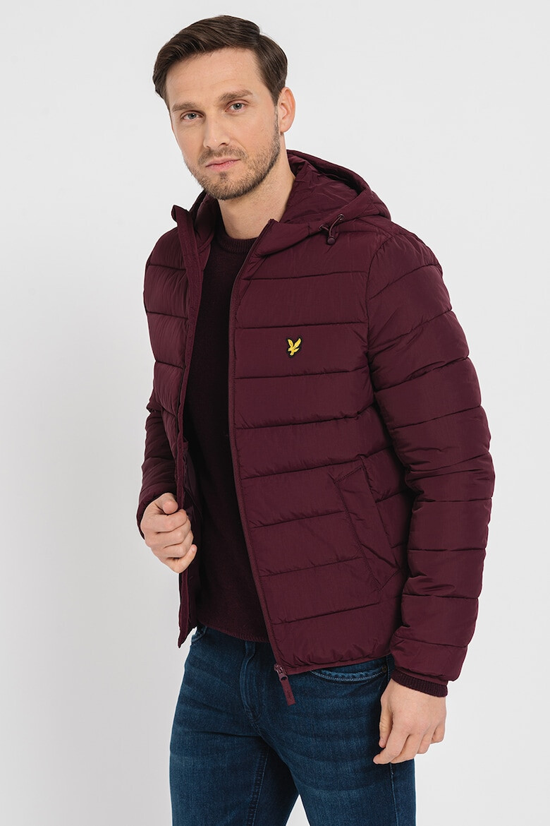 Lyle & Scott Капитонирано зимно яке с качулка - Pepit.bg