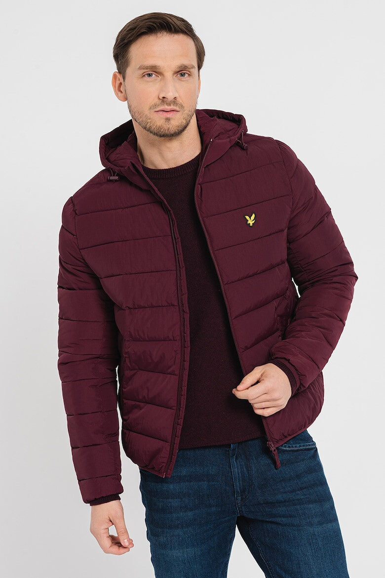 Lyle & Scott Капитонирано зимно яке с качулка - Pepit.bg