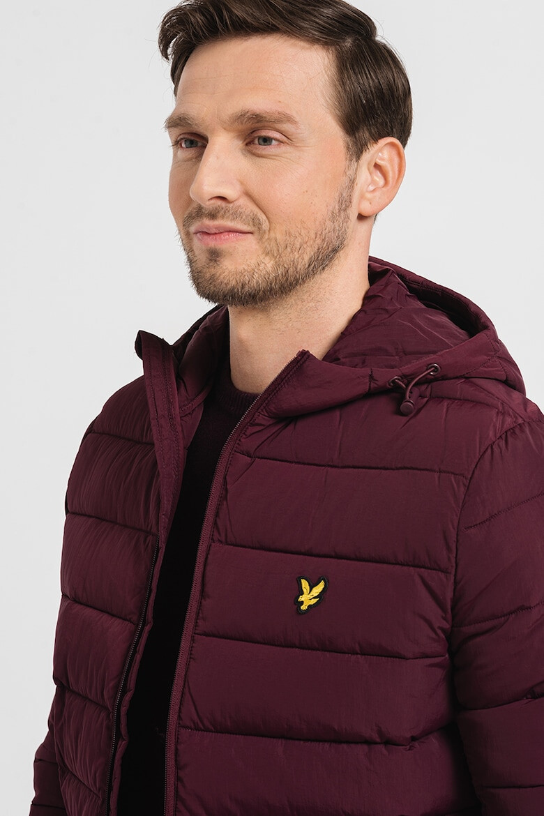 Lyle & Scott Капитонирано зимно яке с качулка - Pepit.bg