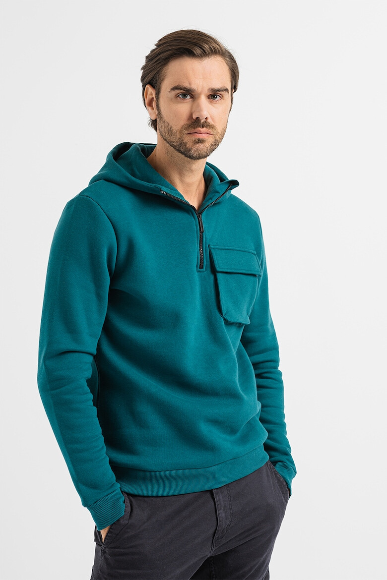 Lyle & Scott Худи с пришит джоб - Pepit.bg