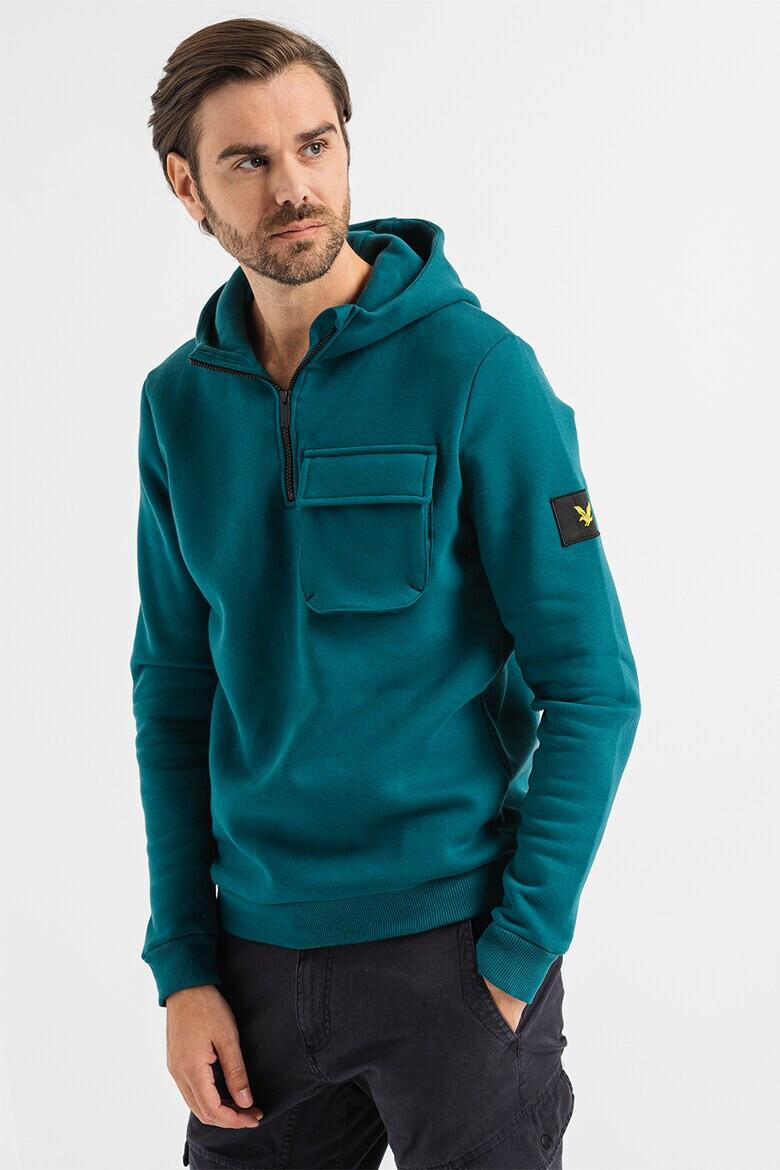 Lyle & Scott Худи с пришит джоб - Pepit.bg