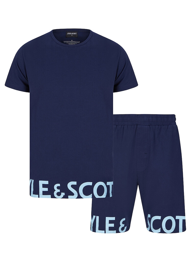 Lyle & Scott Пижама Carter с лого - Pepit.bg