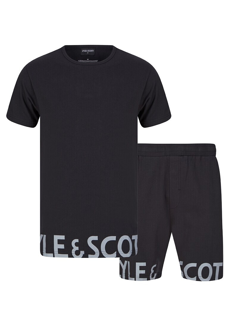 Lyle & Scott Пижама Carter с лого - Pepit.bg
